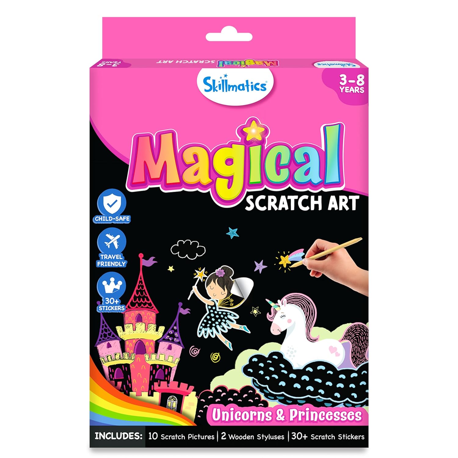 Skillmatics Magical Scratch Art Unicorn