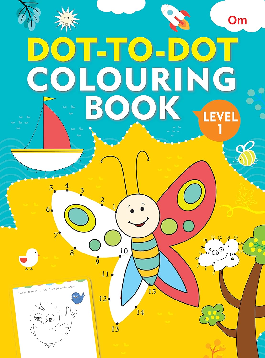 Dot To Dot Colouring Book Level 1