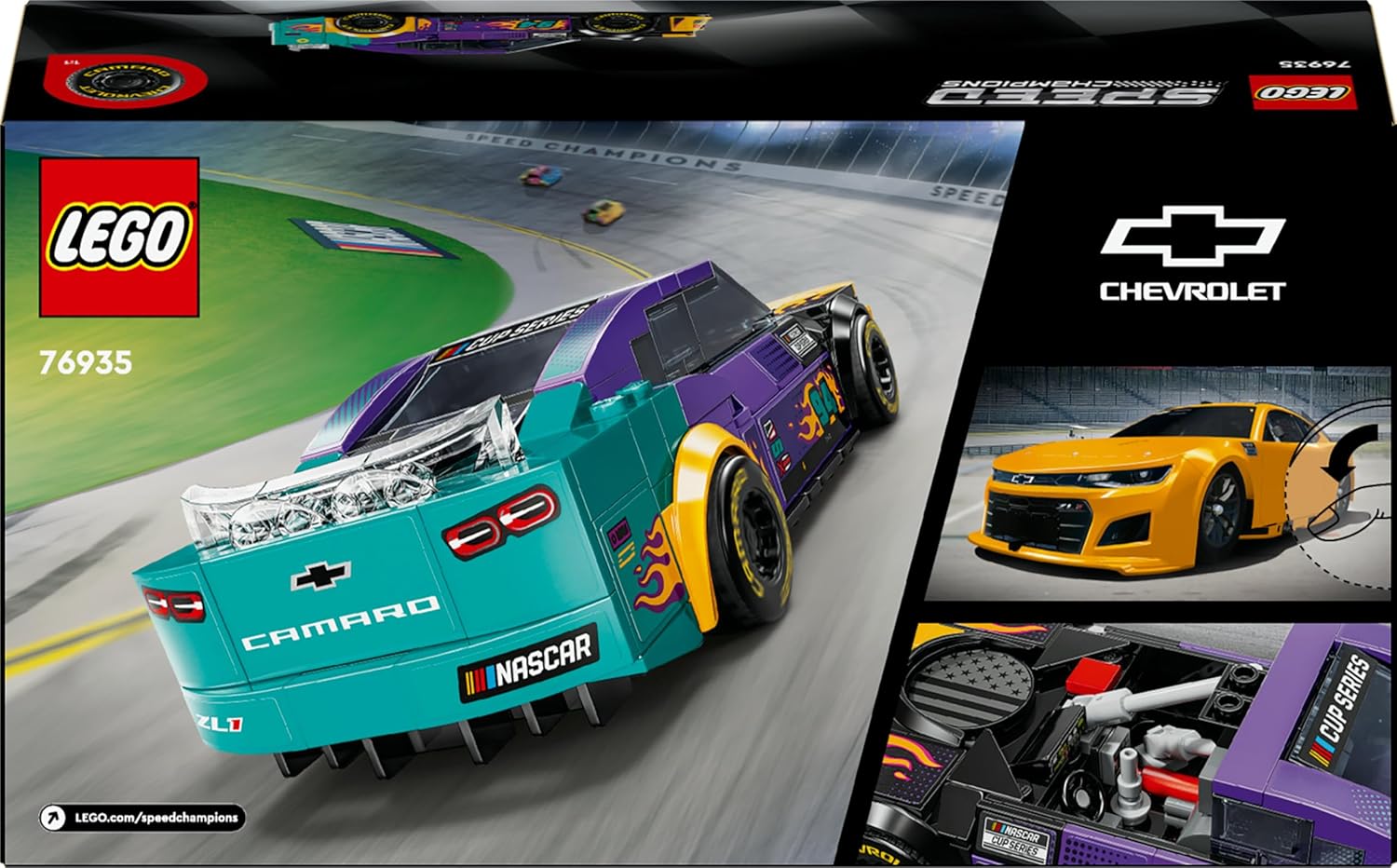Lego-6506054-Lego Speed Champions-76935 Nascar Next Gen Chevrolet Camaro Zl1