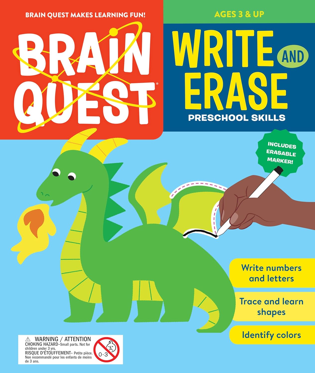 Brain Quest Write And Erase: Preschool S