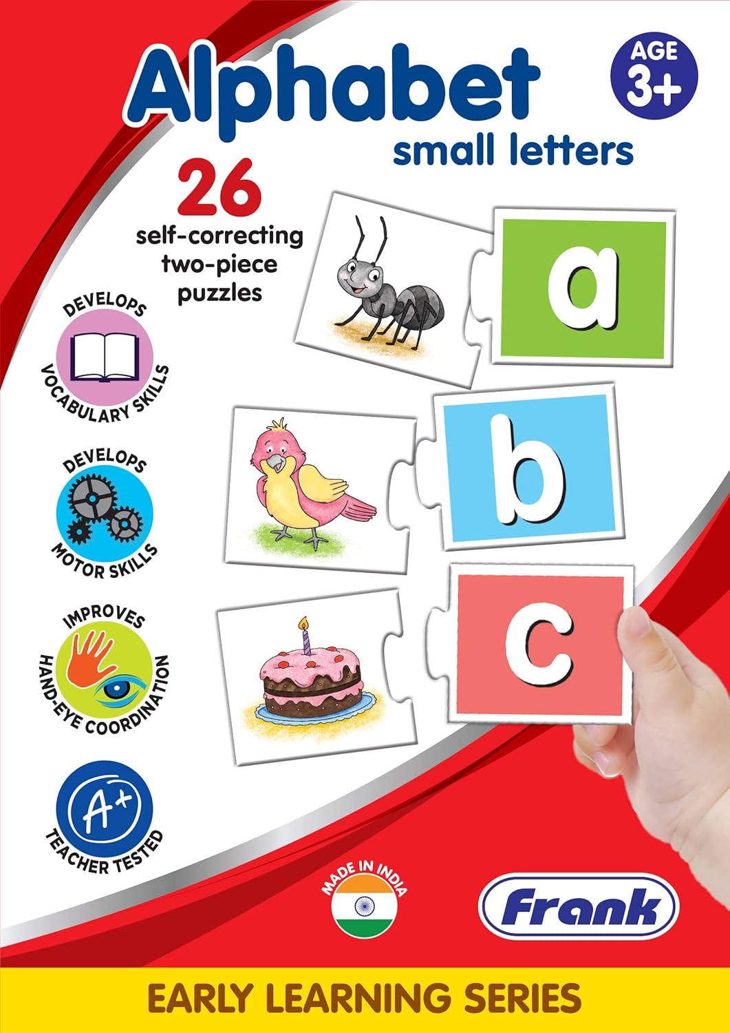 Frank Alphabet Small Letters Early Learning Puzzle