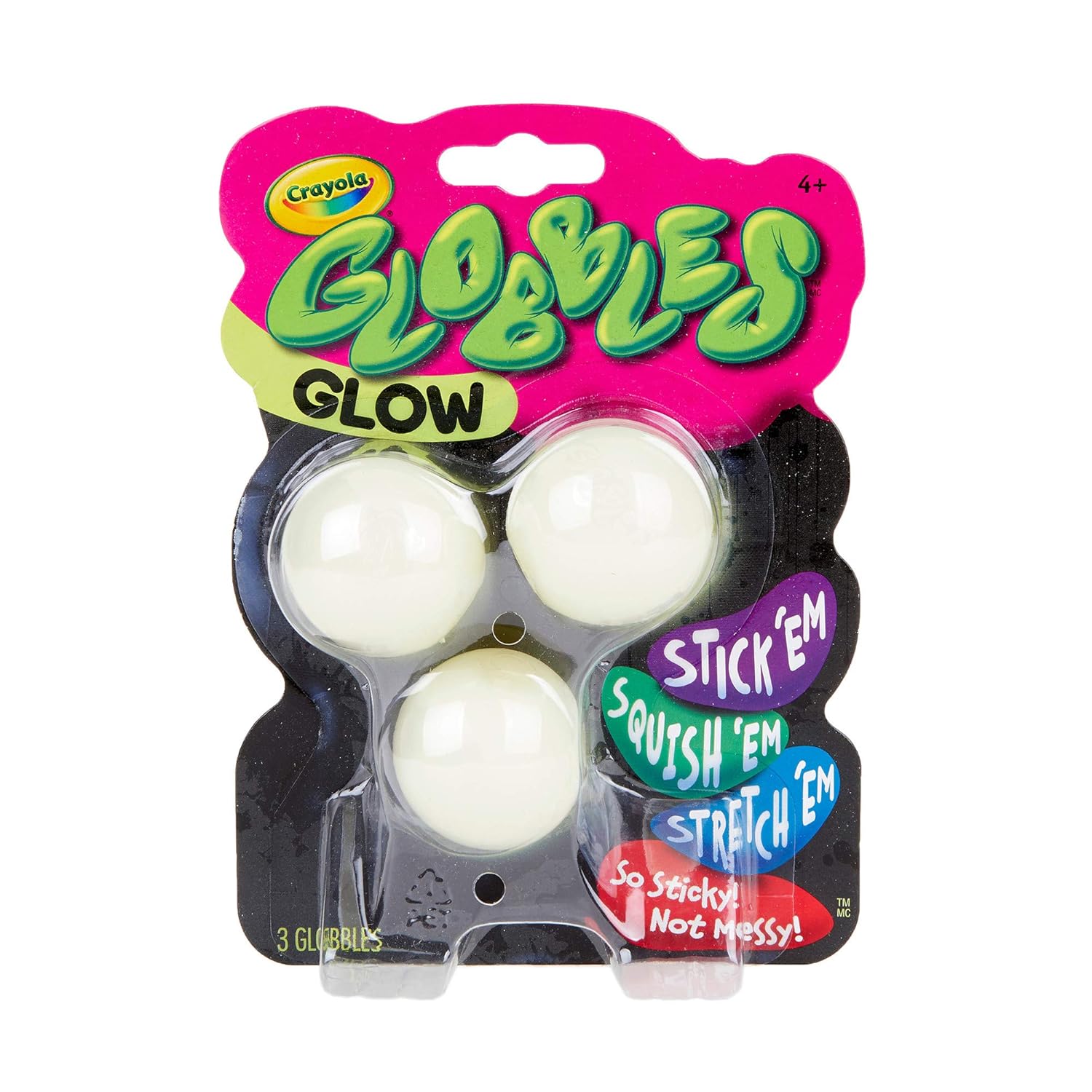 Crayola - 3Ct Glow Globbles,12Pk - 7473070000