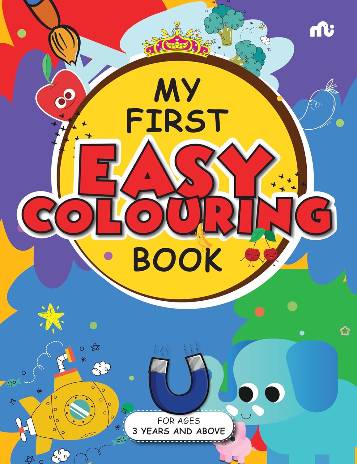 My First Easy Colouring Book
