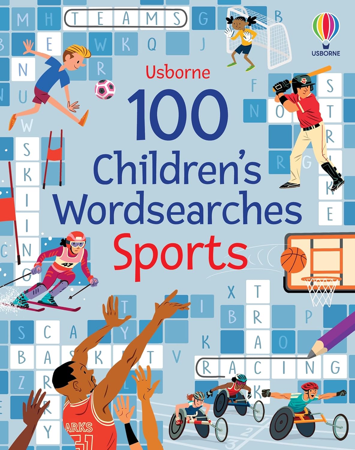 100 Childrens Wordsearches: Sports