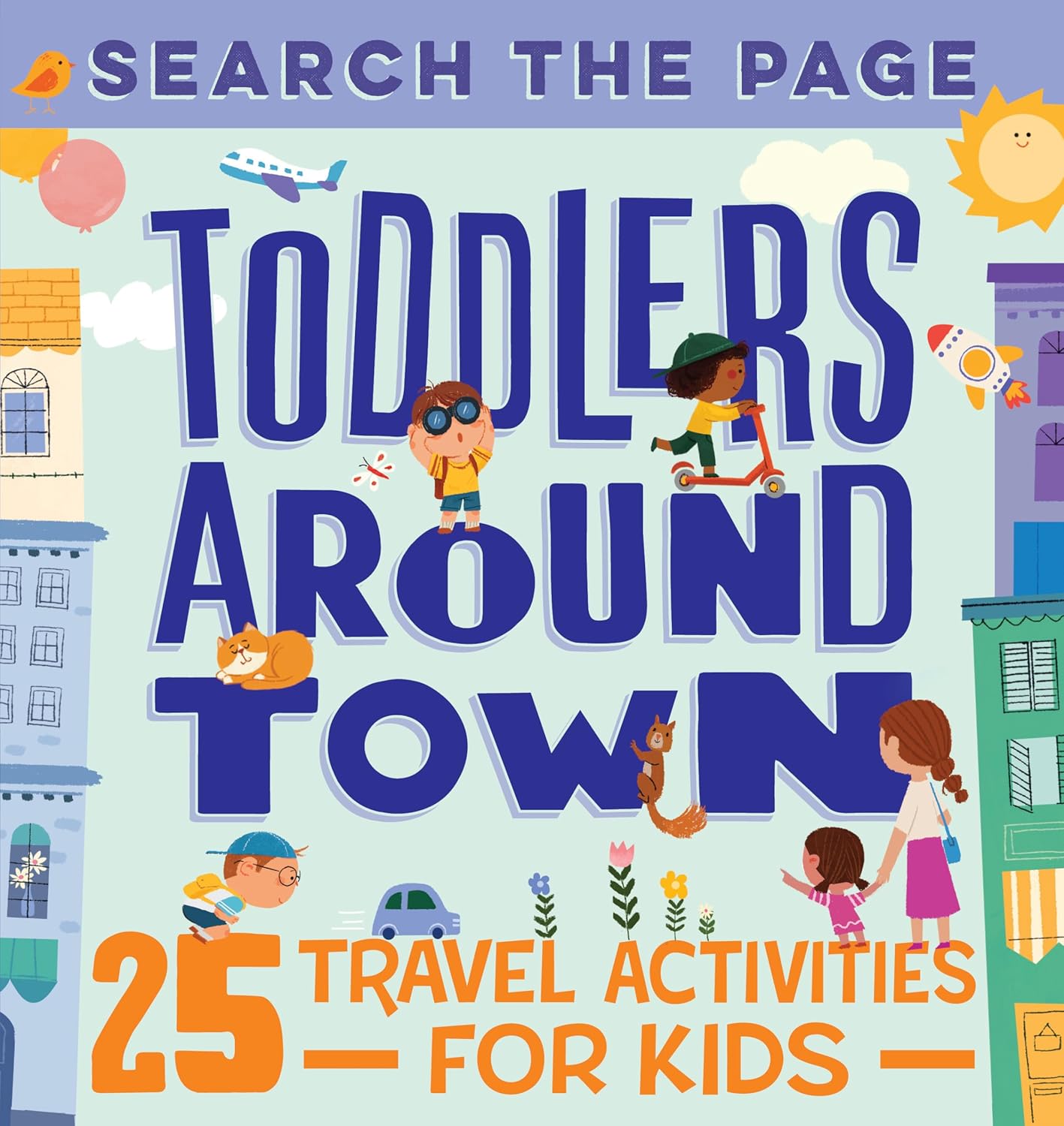 Search And Find Toddlers Around Town
