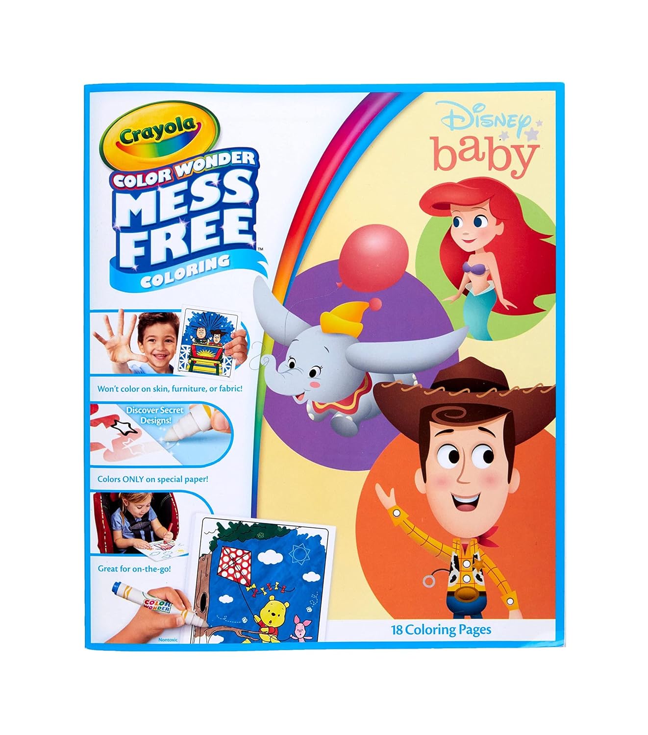 Crayola-Cw,Disney Baby Foldalope,18Pk,Asia-752781A000