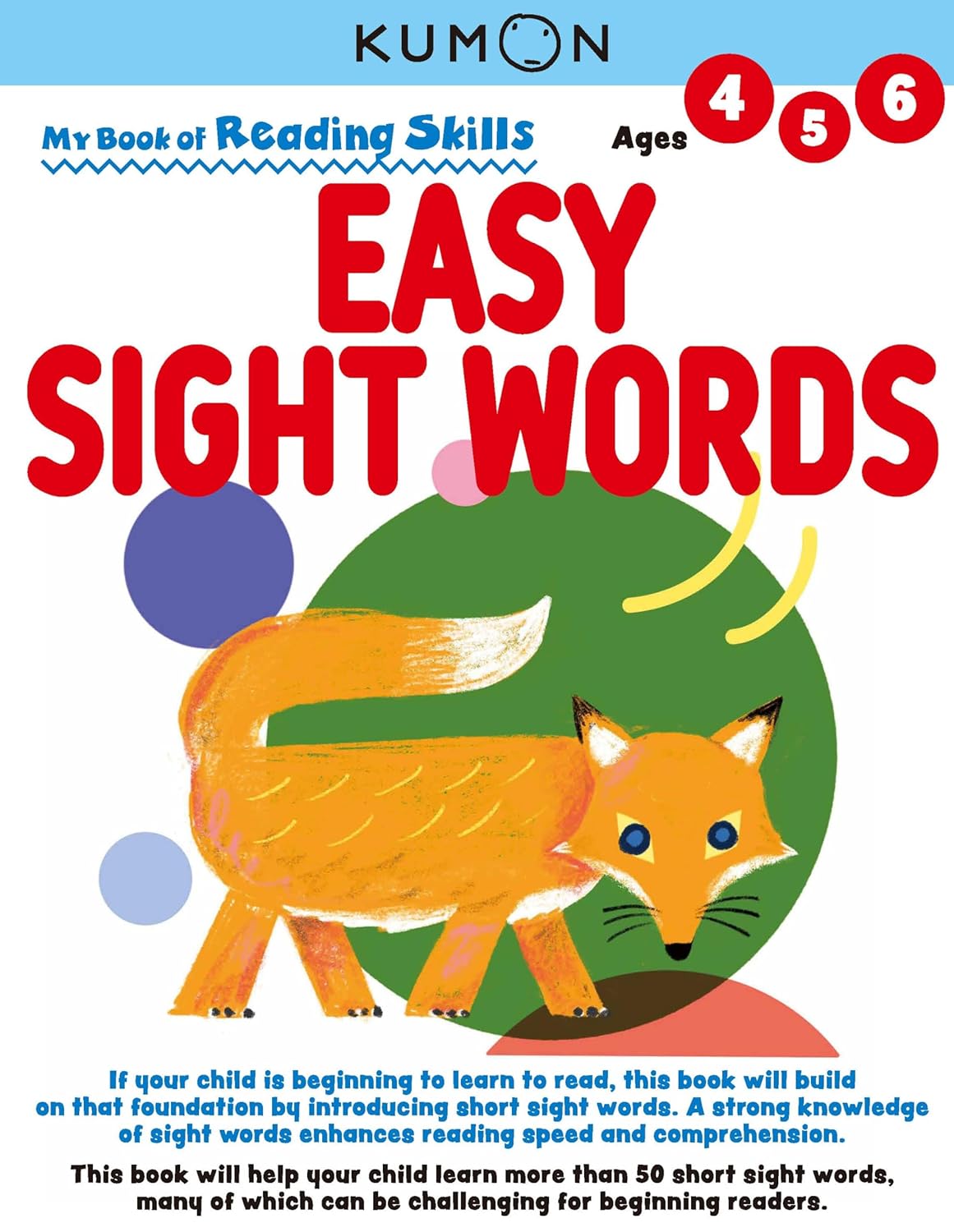 My Bk Of Reading Skills Easy Sight Words