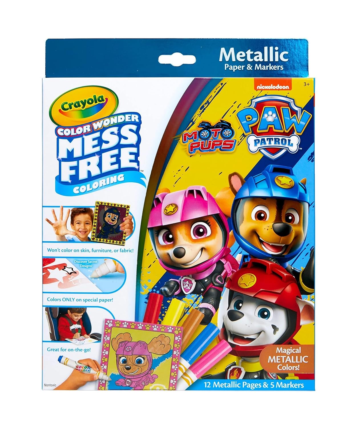 Crayola - Cw,Paw Patrol Metallic Box Set,12Pk - 752786A000