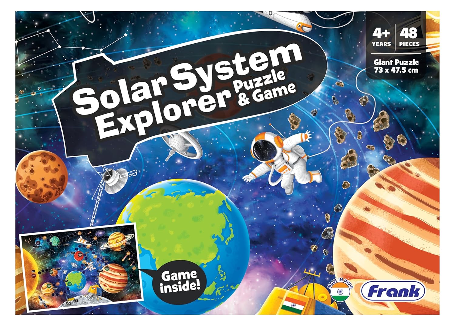 Frank Solar System Explorer Giant Puzzles And Game