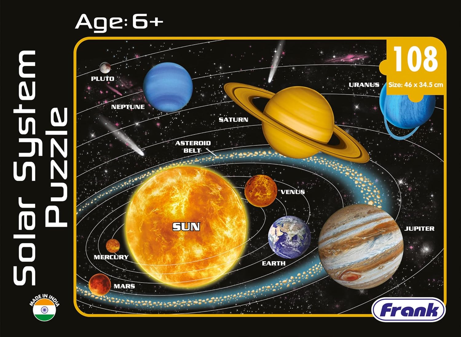 Frank Solar System Puzzle