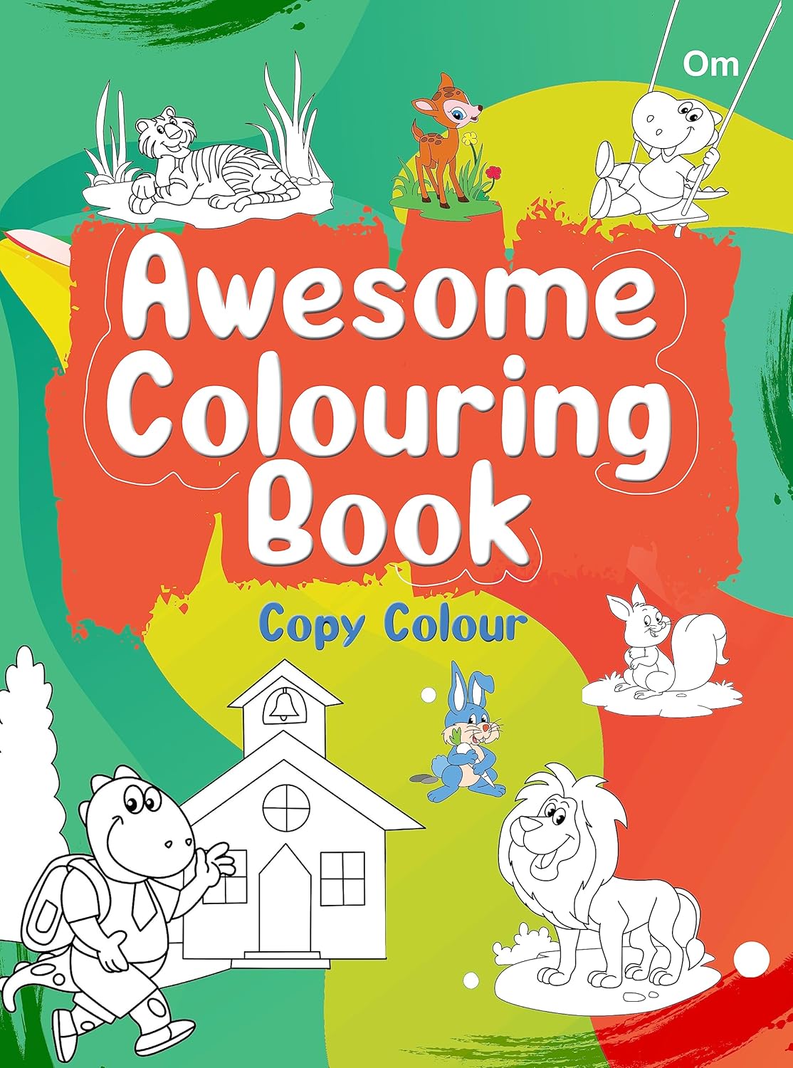 Colouring Book: Awesome Colouring Book Copy Colour