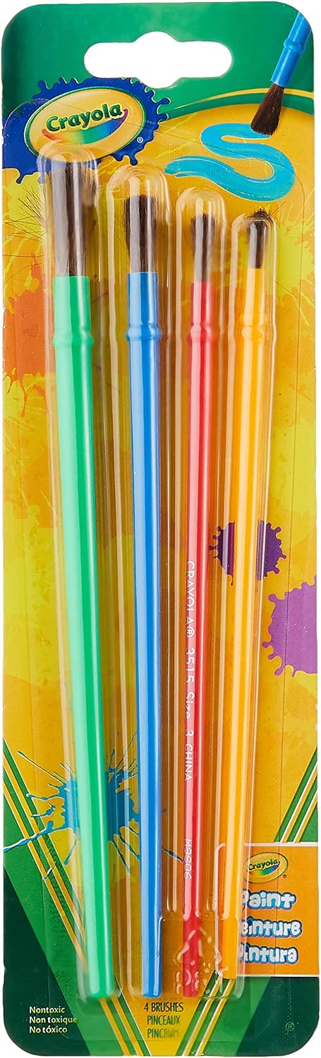 Crayola - 4C/12P Brush Set - 535155010