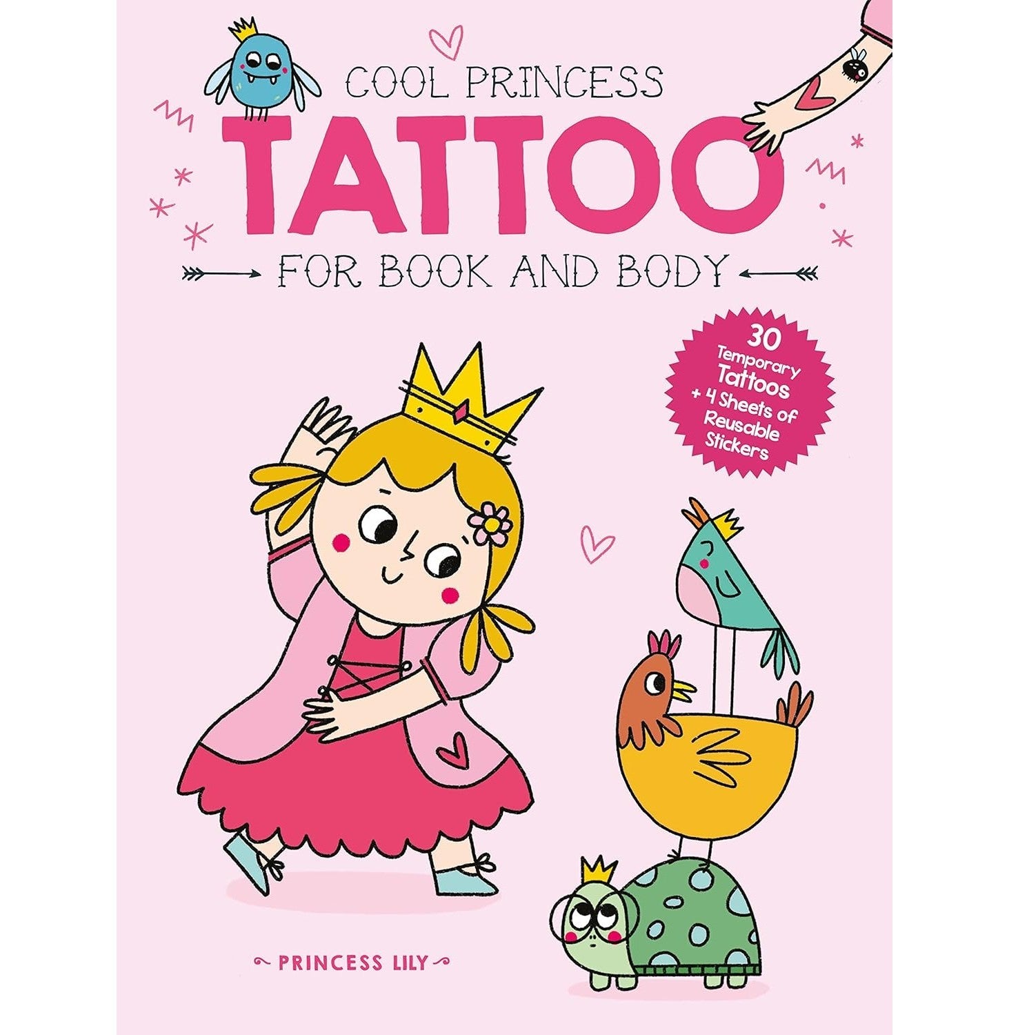 Cool Princess Tattoo For Book: Princess Lily