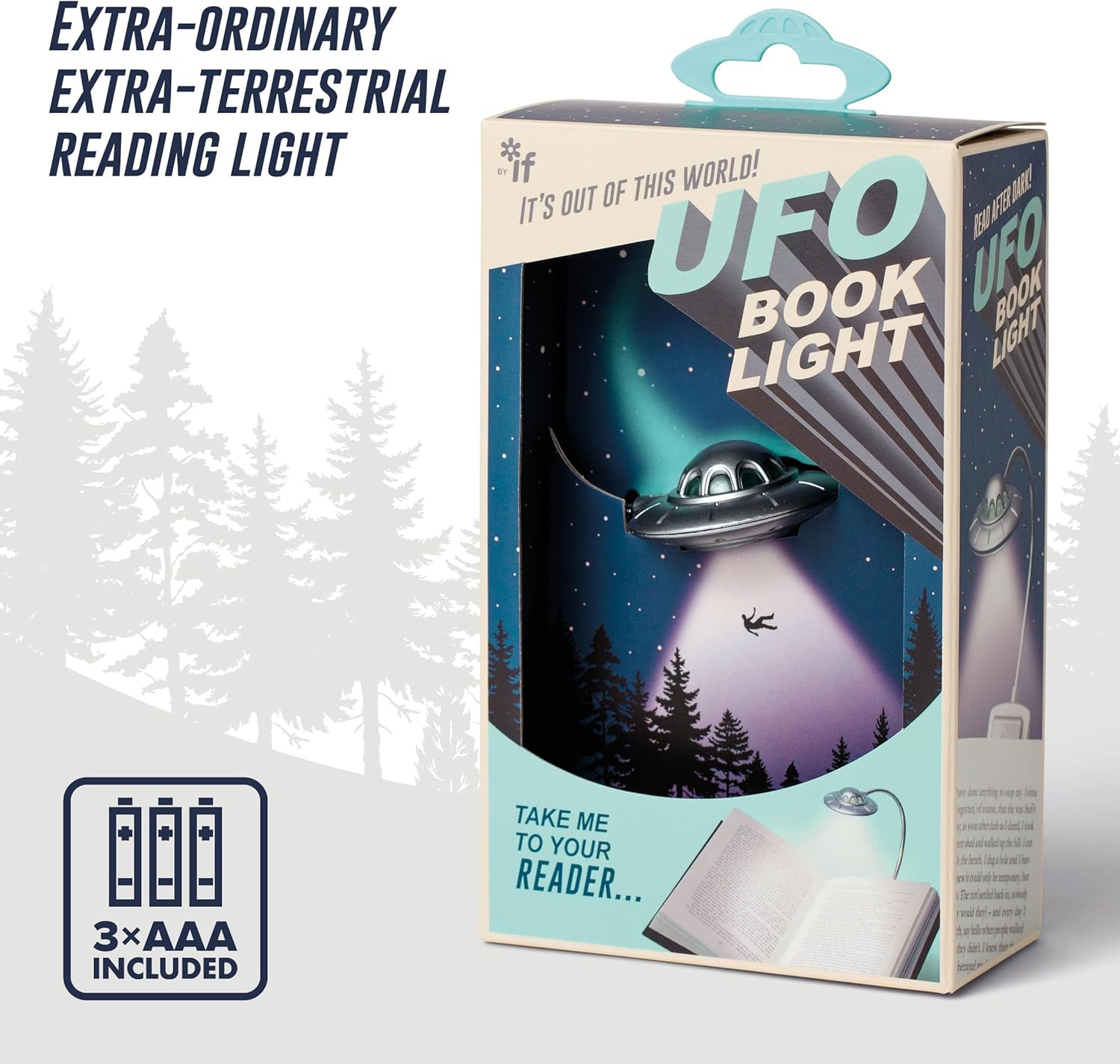 Ufo Book Light