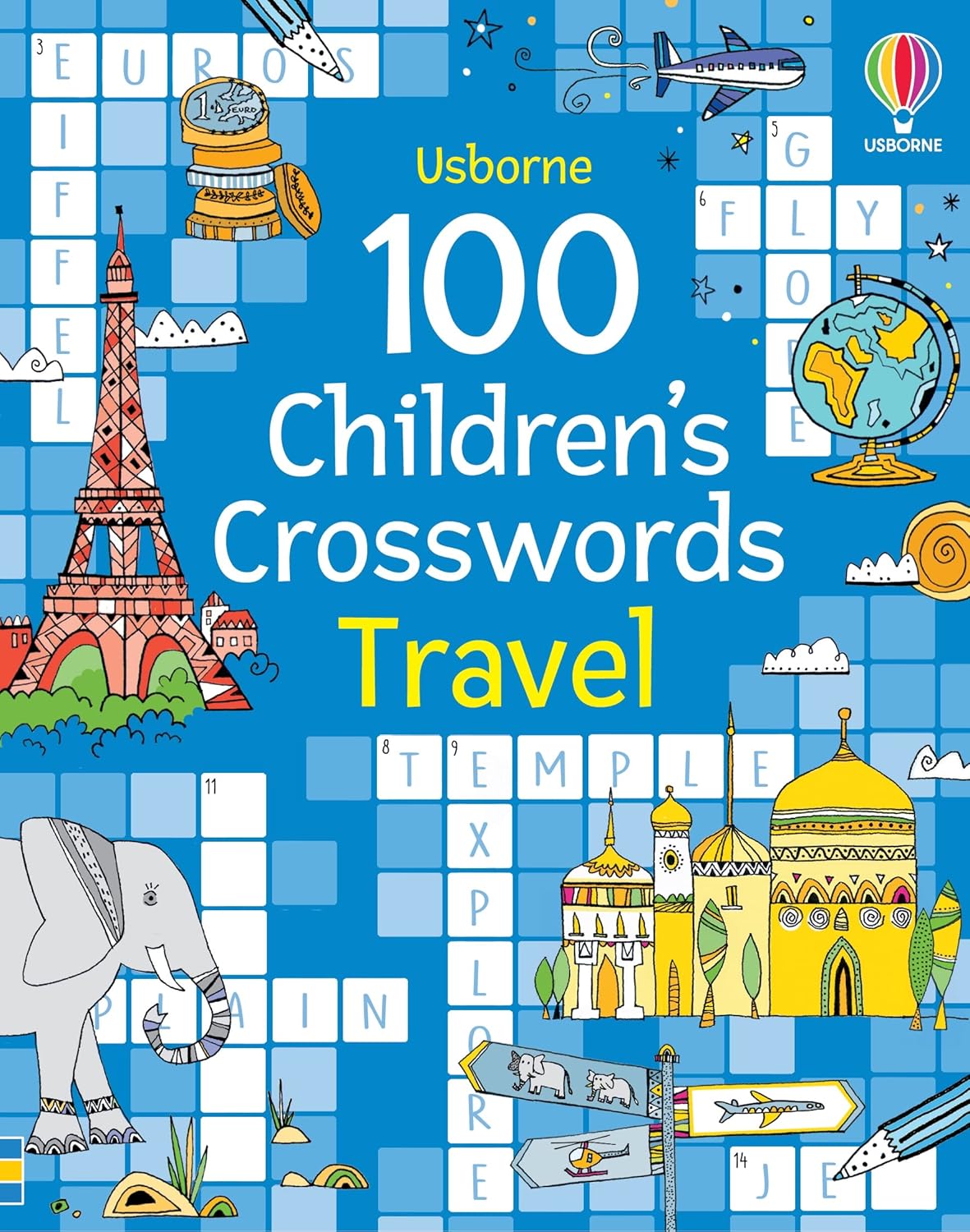 100 Childrens Crosswords: Travel