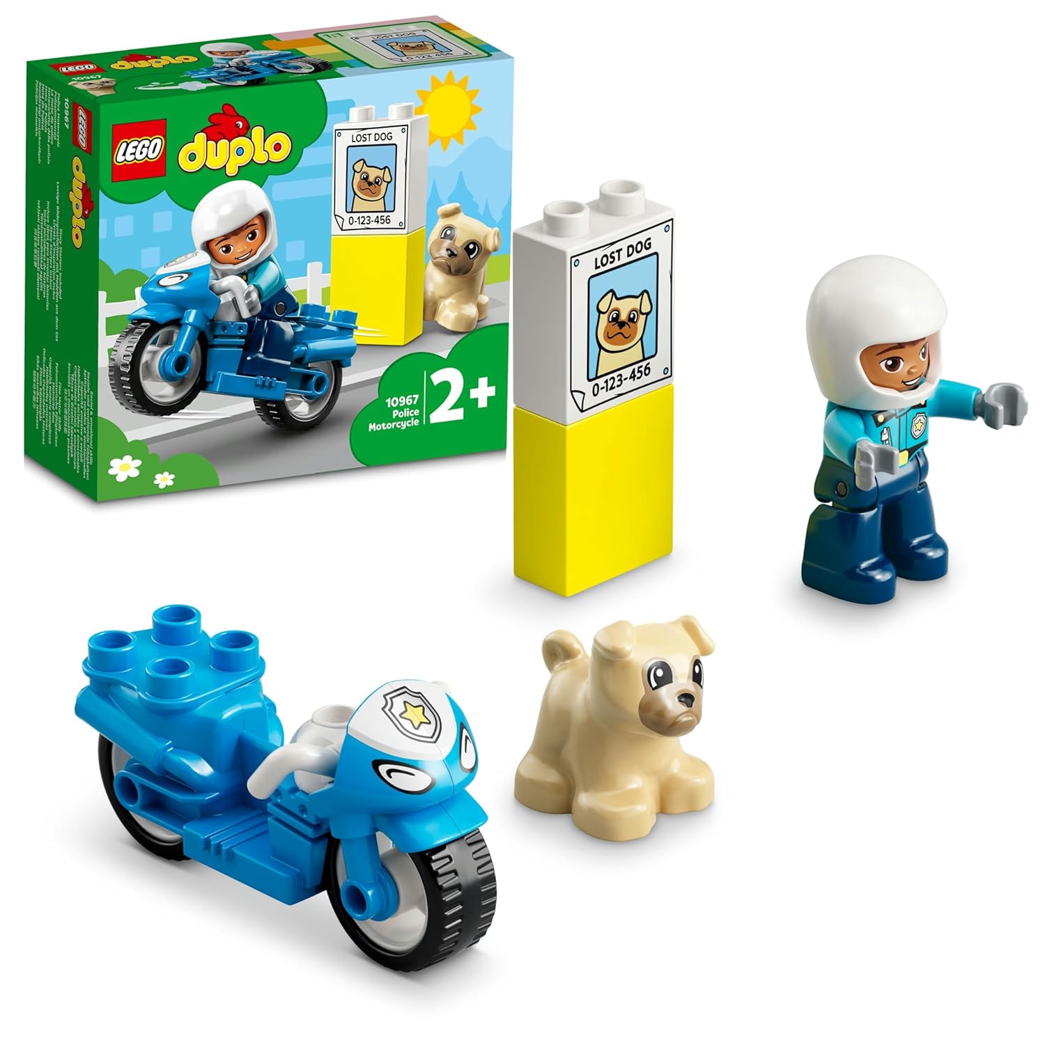 Lego-10967 Police Motorcycle
