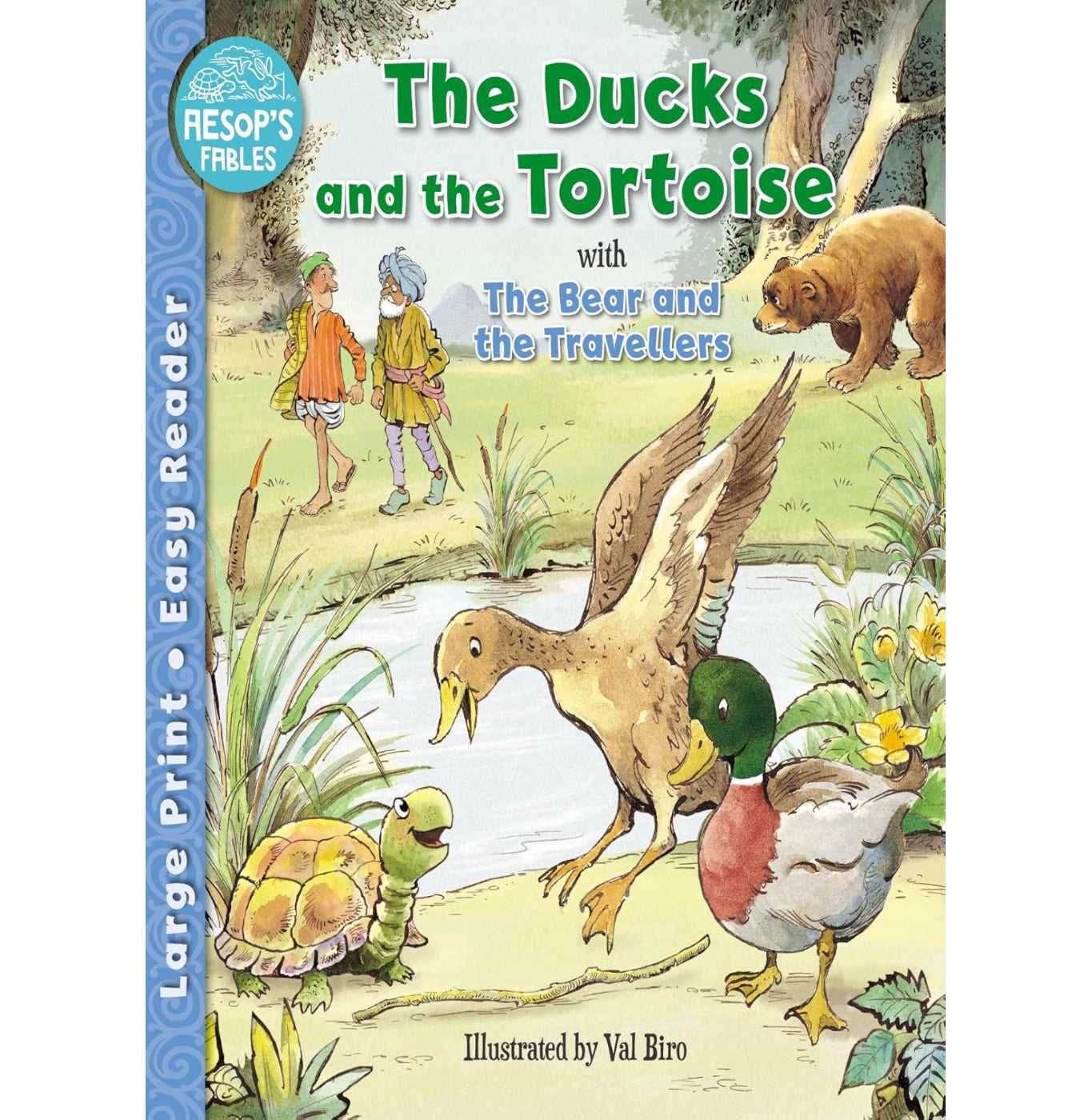 Aesops Fables Easy Readers The Ducks And The Tortoise & The Bear