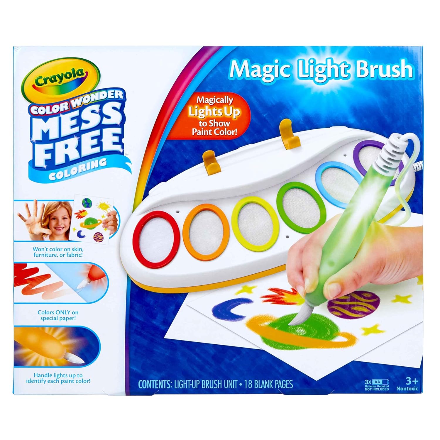 Crayola-Cw,Magic Light Brush 3.0,6Pk-757130