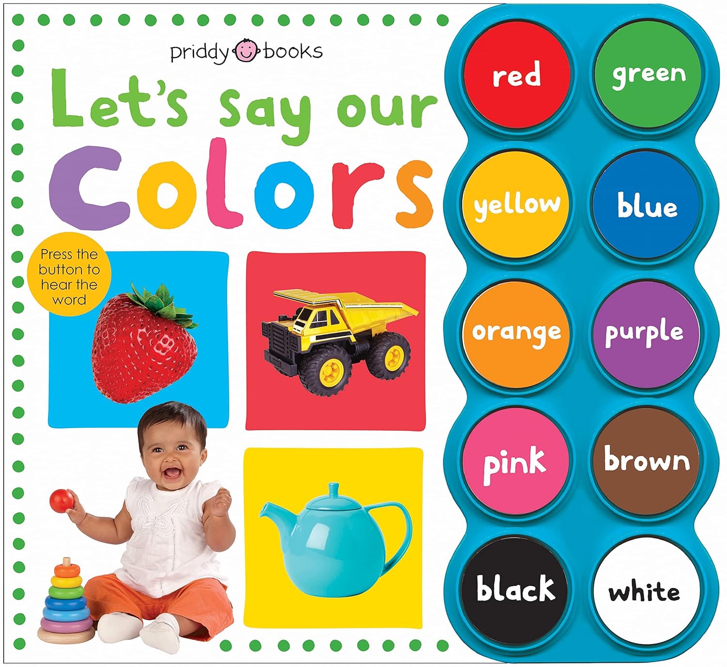 Simple First Words Lets Say Our Colors