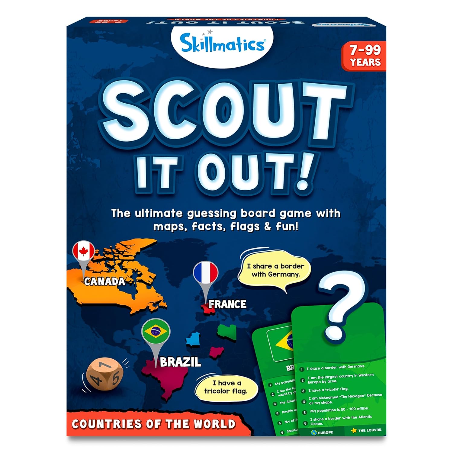 Skillmatics Scout It Out - Countries Of The World Skill331Sioc