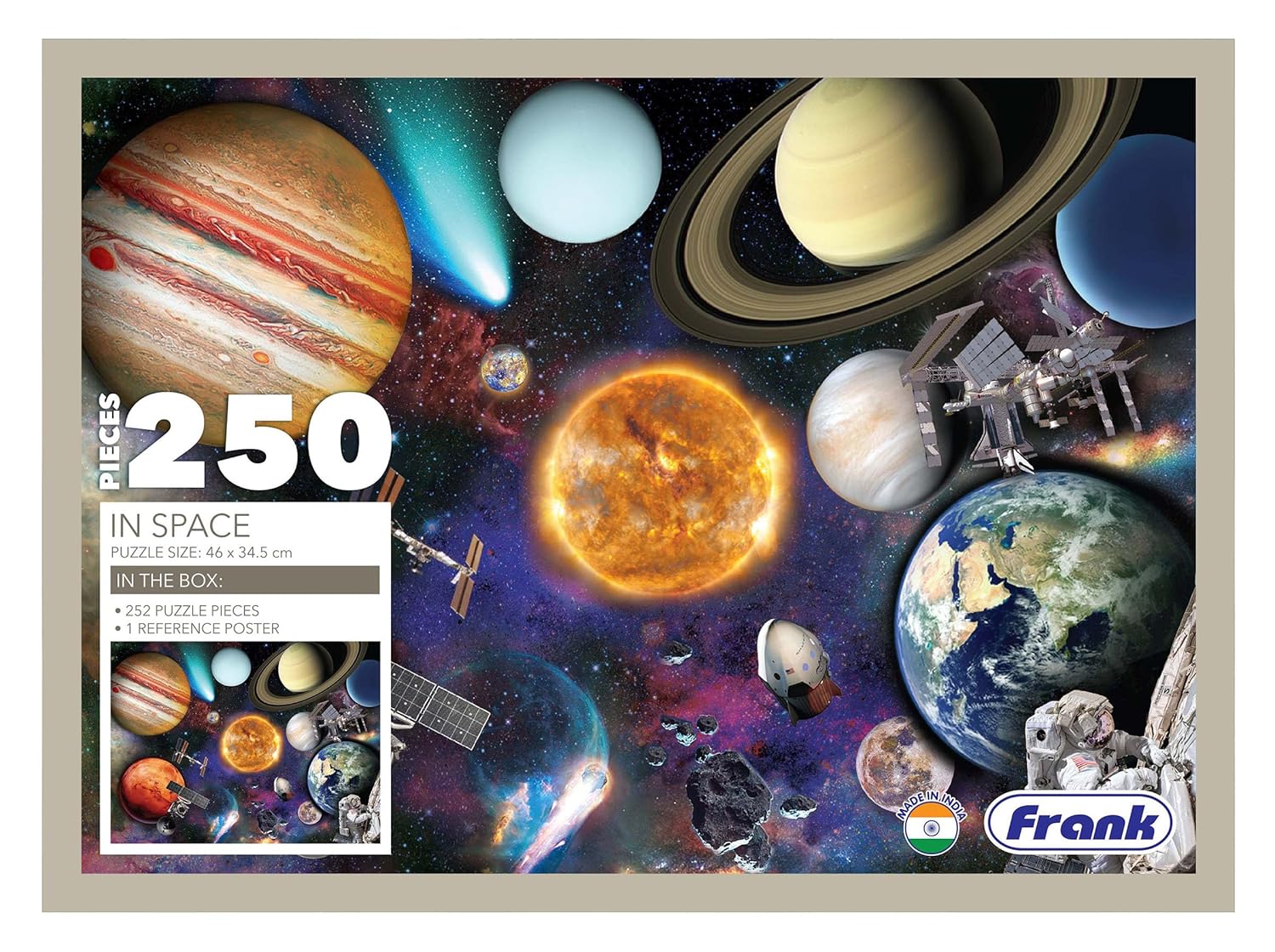 Frank In Space - 250 Pieces Jigsaw Puzzle