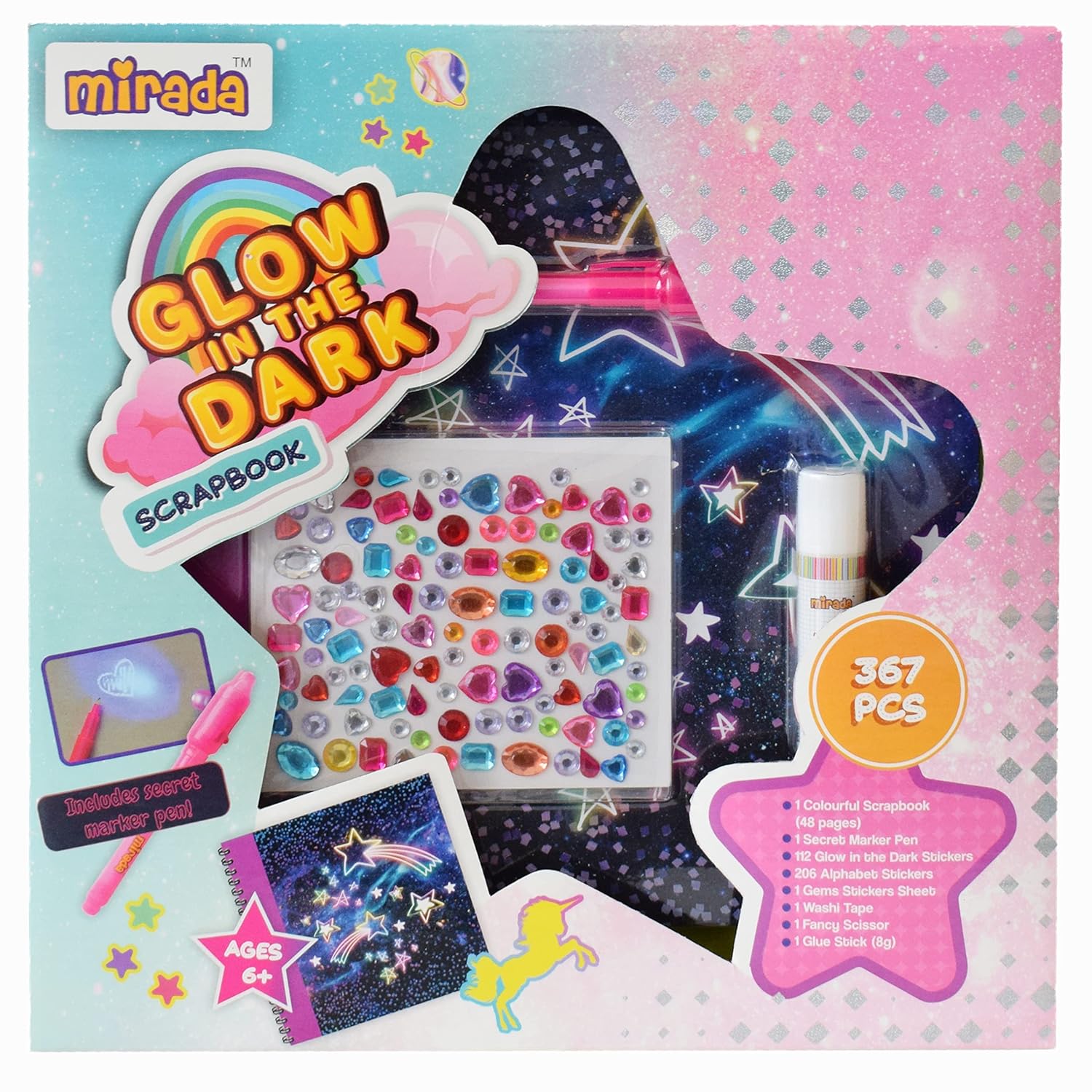 Mirada Glow In The Dark Scrapbook Mac2012
