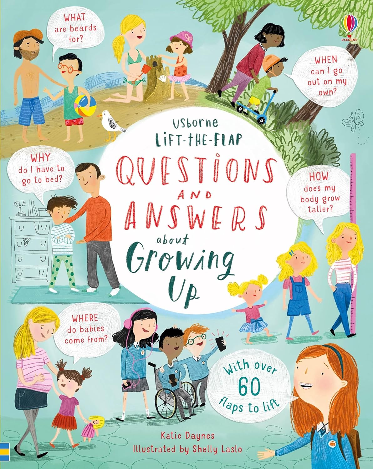 Lift-The-Flap Questions & Answers: About Growing Up
