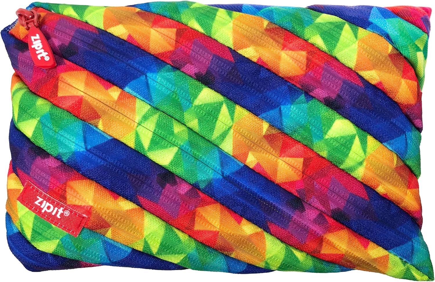 Zipit-Fresh Twister Jumbo Pouch Kaleidoscope Ztj-Pl2