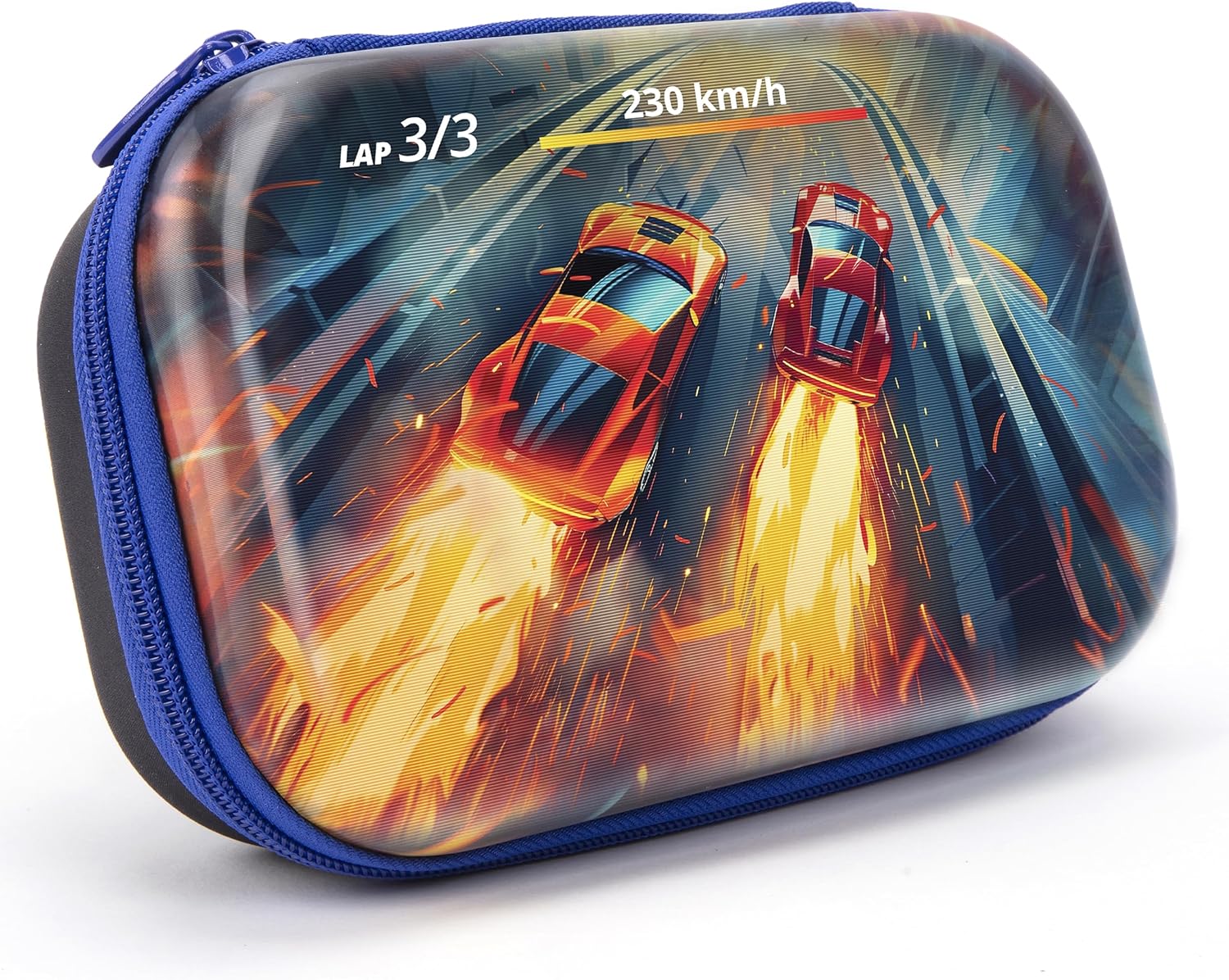 Zipit-Lenticular Top Storage Box Car Race Z24000036