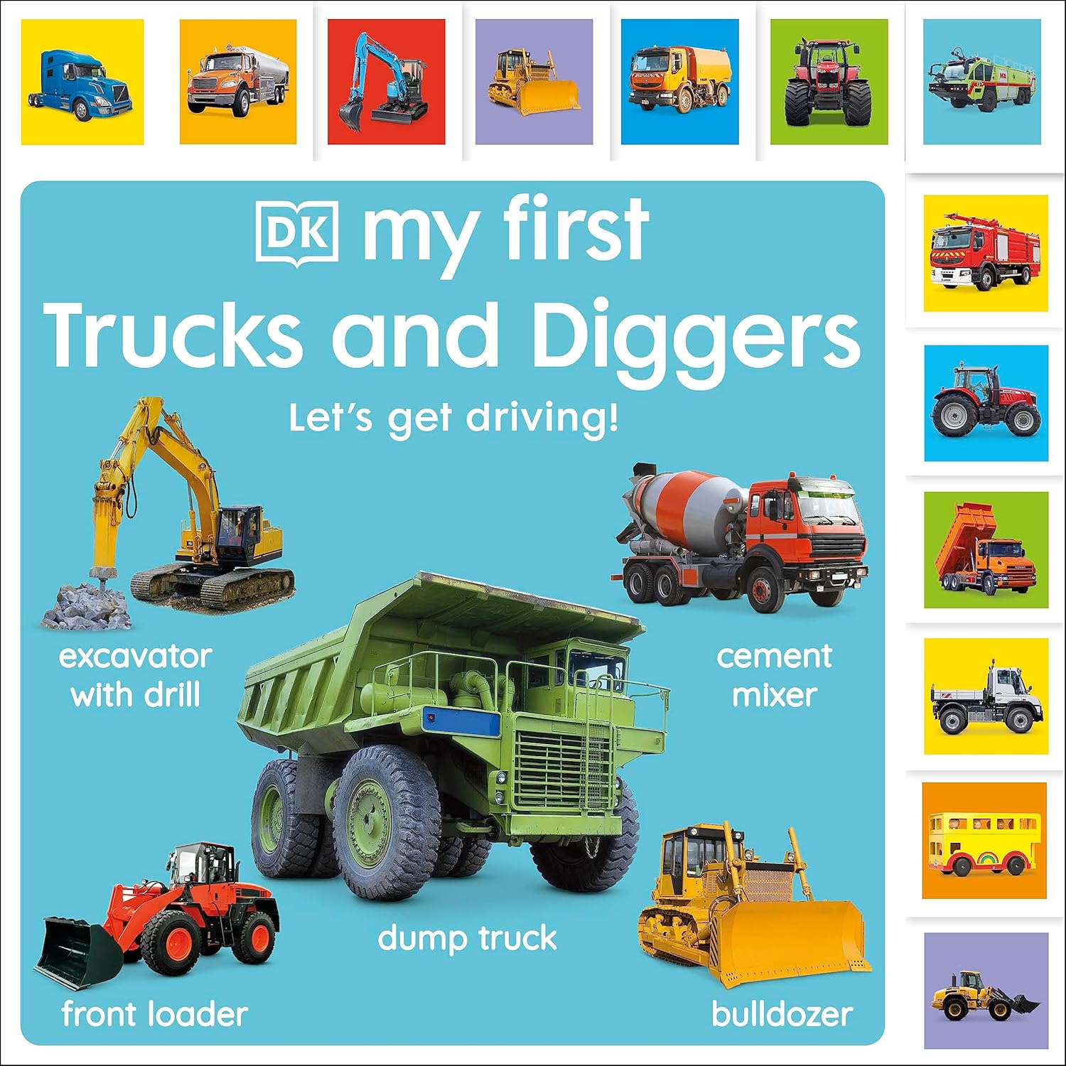 My First Trucks And Diggers Lets Get Driving!