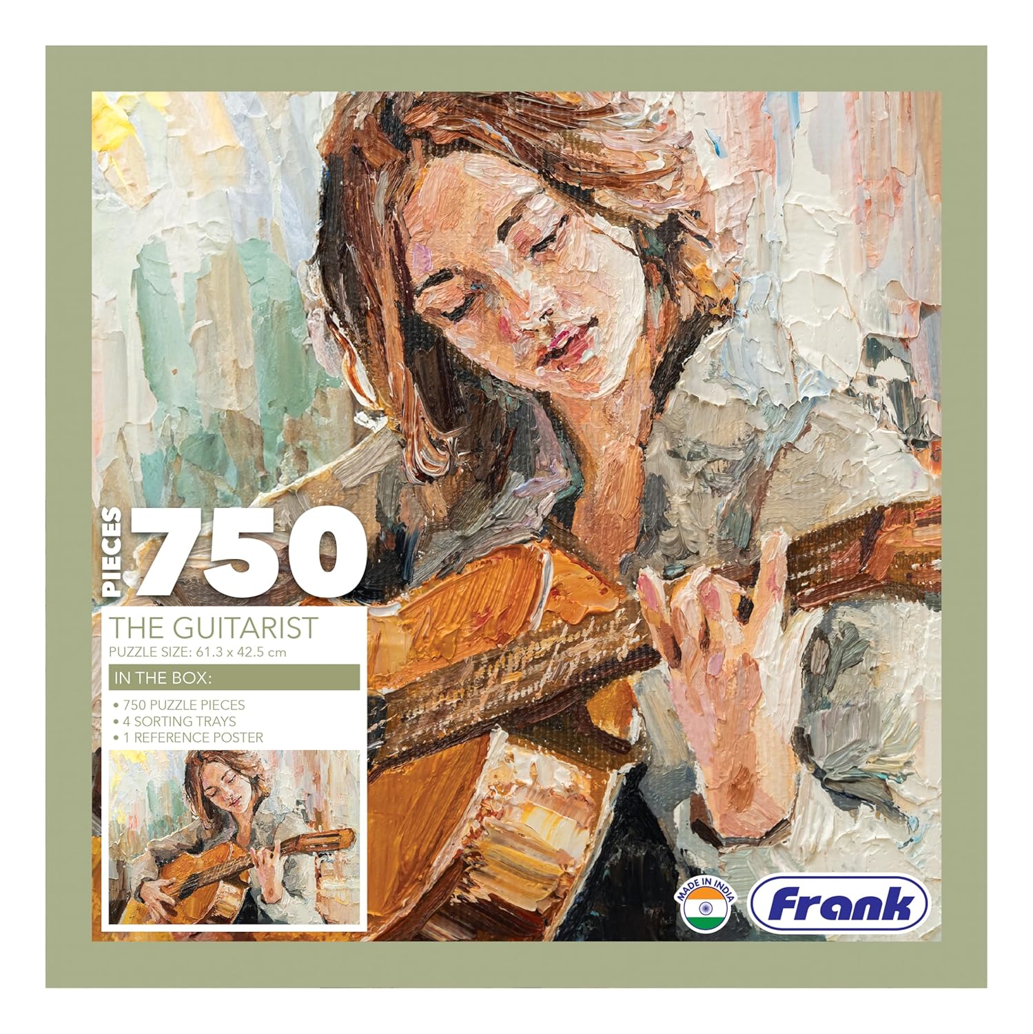 Frank The Guitarist - 750 Pieces Jigsaw Puzzle