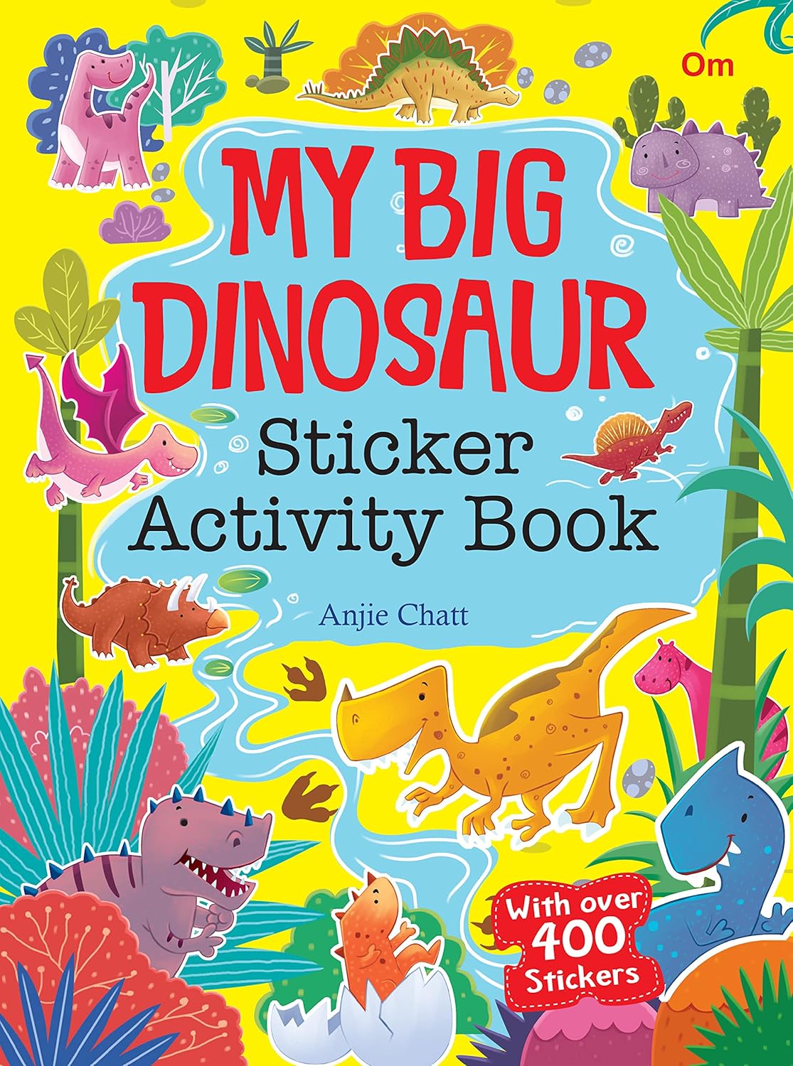 Sticker Activity Book: My Big Dinosaure