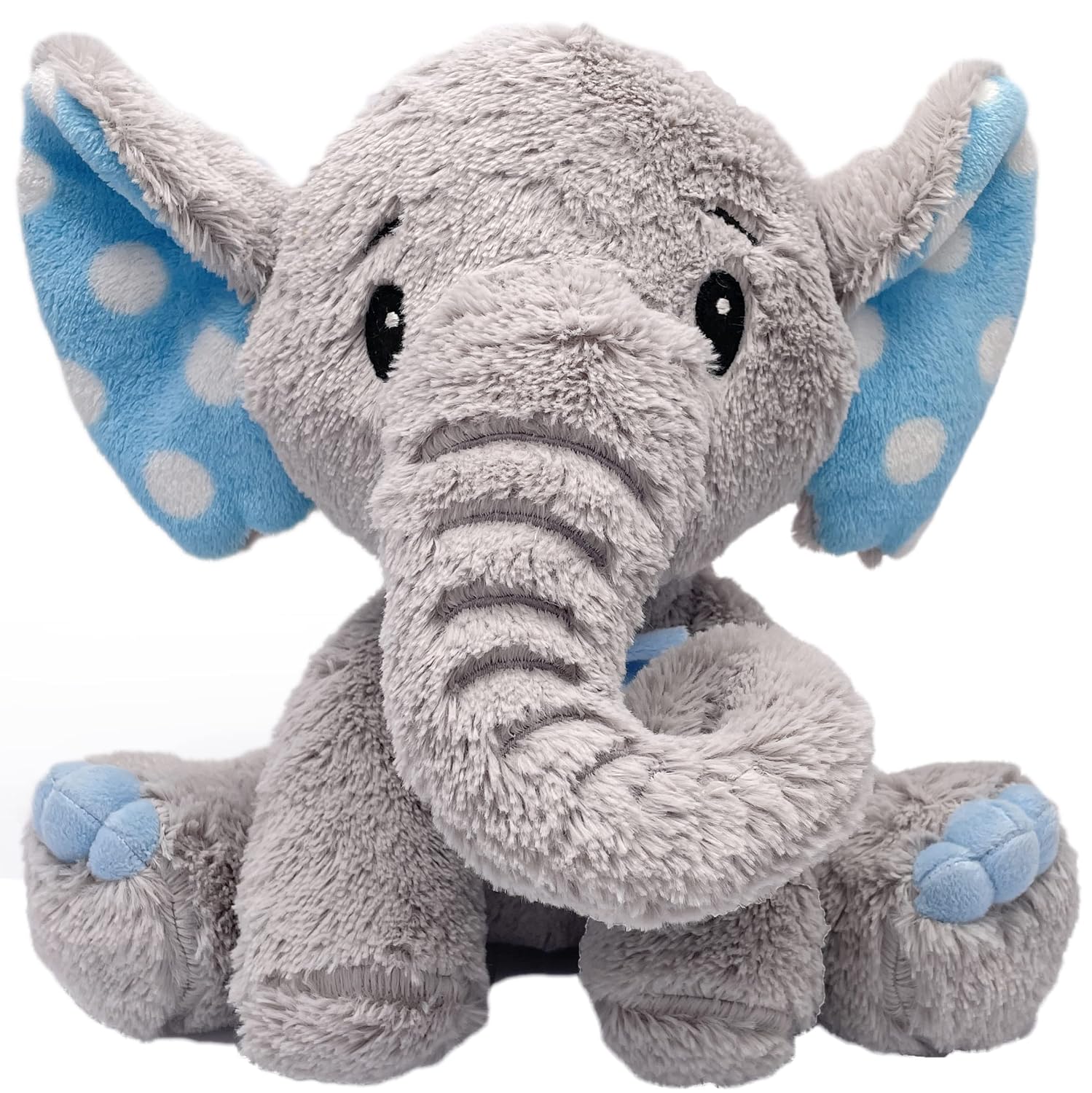 Mirada 25Cm Elephant Polka Dot- Blue-Mp0518B