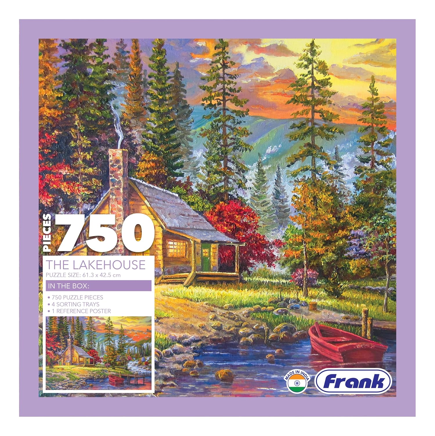 Frank The Lakehouse -750 Pieces Jigsaw Puzzle