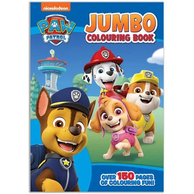 Paw Patrol Jumbo Colouring Book