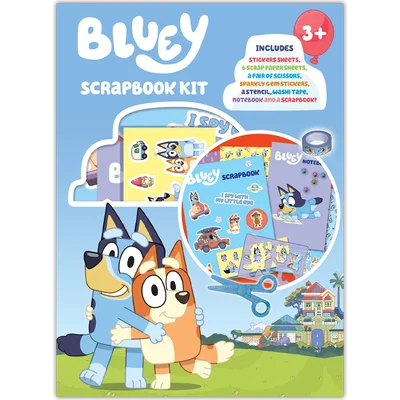 Bluey Scrapbook Kit
