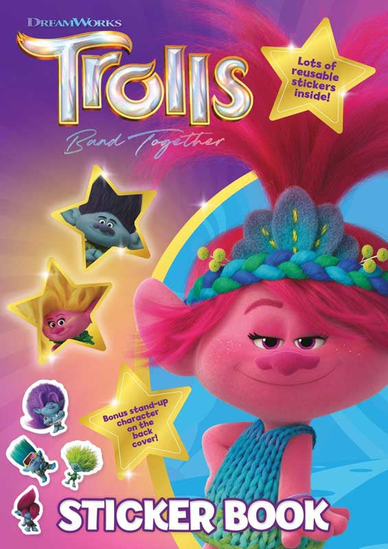 Trolls 3 Sticker Book