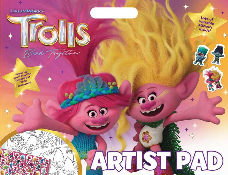 Trolls 3 Artist Pad