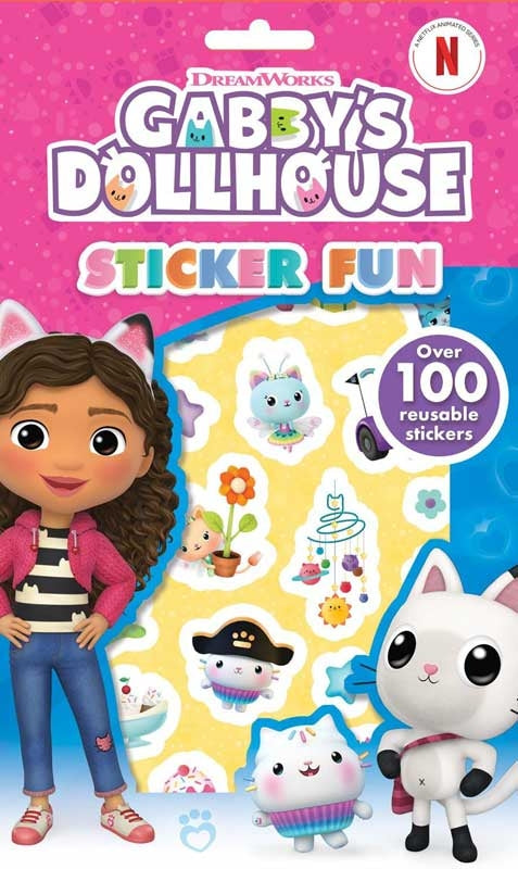 Gabbys Dollhouse Sticker Fun