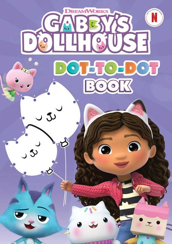Gabbys Dollhouse Dot To Dot Book