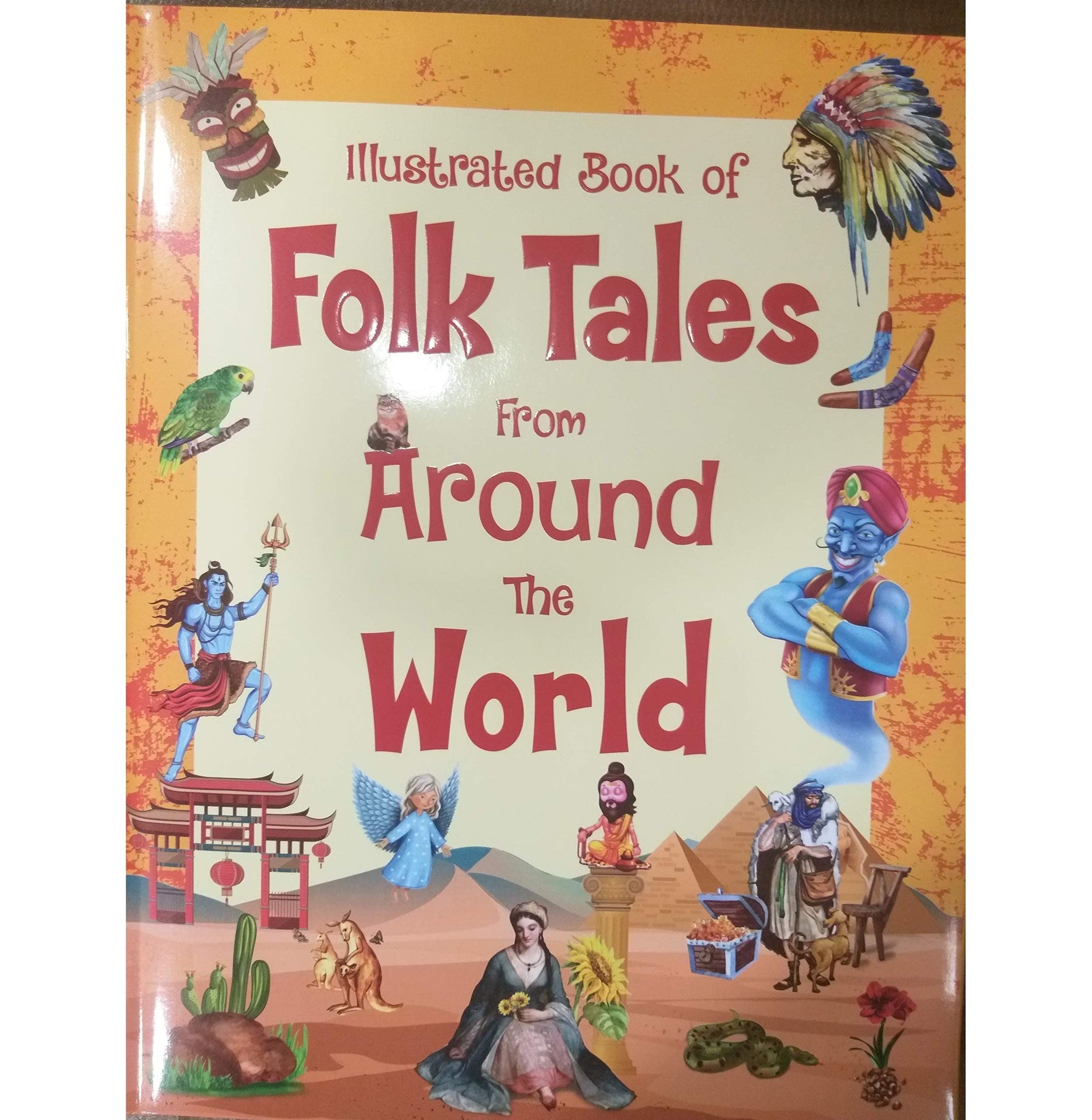 Illustrated Book Of Folk Tales From Around World