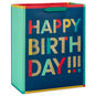 Hallmark-Ed Bag Happy Birthday Stacked Blue-0499Egb7786
