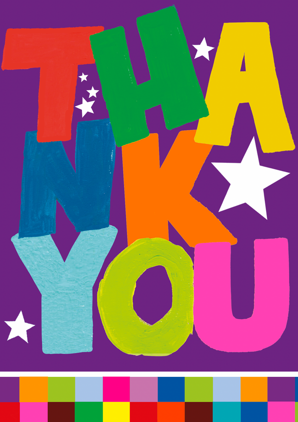 Paper Salad-Ed Thank You Star-Cb2481