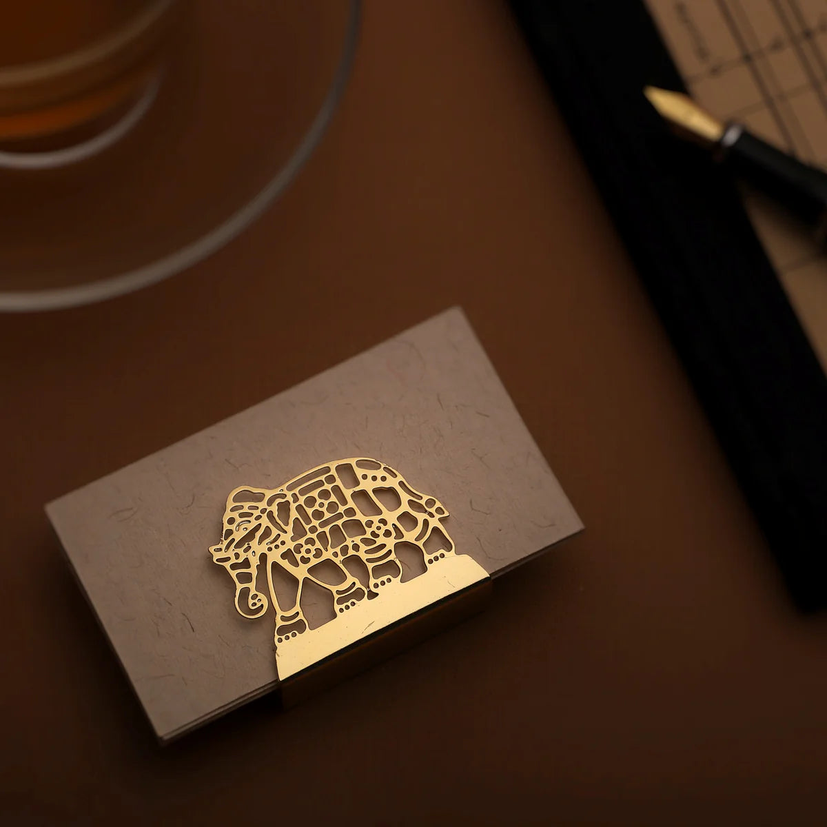 Anand Prakash-Business Card Holder Elephant-Bche