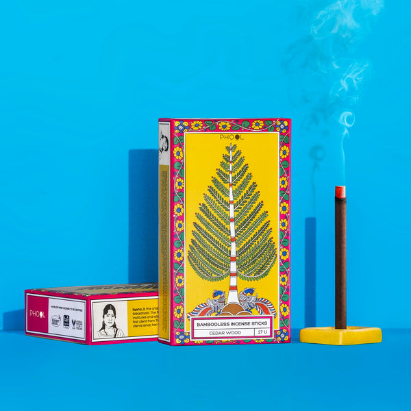 Phool Bambooless Incense Sticks - Cedar Wood Ph_Bis_Wc