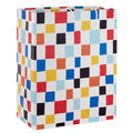 Hallmark-Ed Bag Colorful Checkered Large-0449Egb7662
