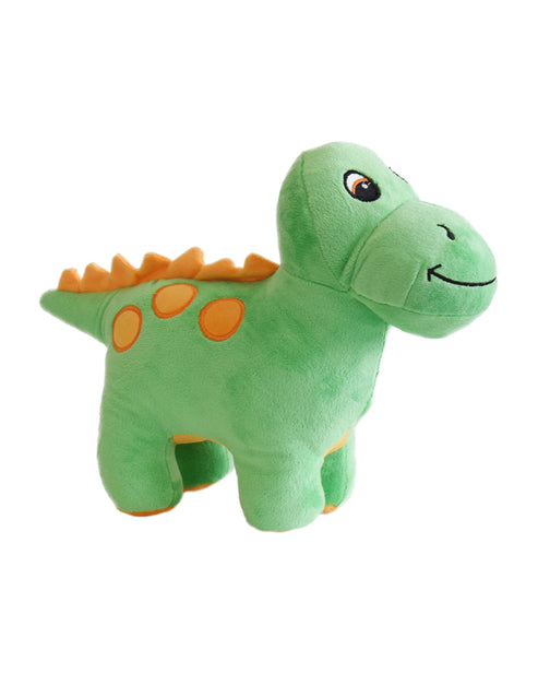 Mirada 30Cm Embroidered Dinosaur Soft Toy - Green-Mp0587A