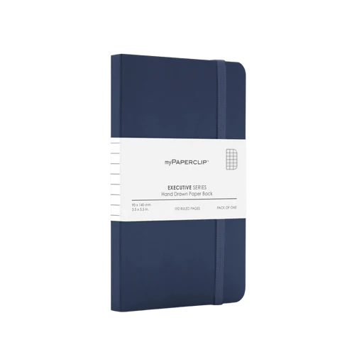 Executive Series Notebook, S-Ruled-Blue
