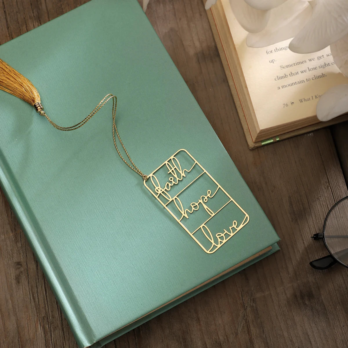 Anand Prakash -Bookmark Faith Hope Love Brass