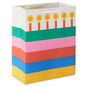 Hallmark-Ed Bag Striped Cake Bright And Happy Medium-0399Egb7695